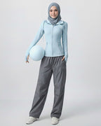 [2-Pcs: Active Starter Set] ÉLAN Sky Sports Jacket + Sports Pants