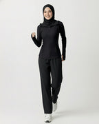 [2-Pcs: Active Starter Set] ÉLAN Midnight Sports Jacket + Sports Pants