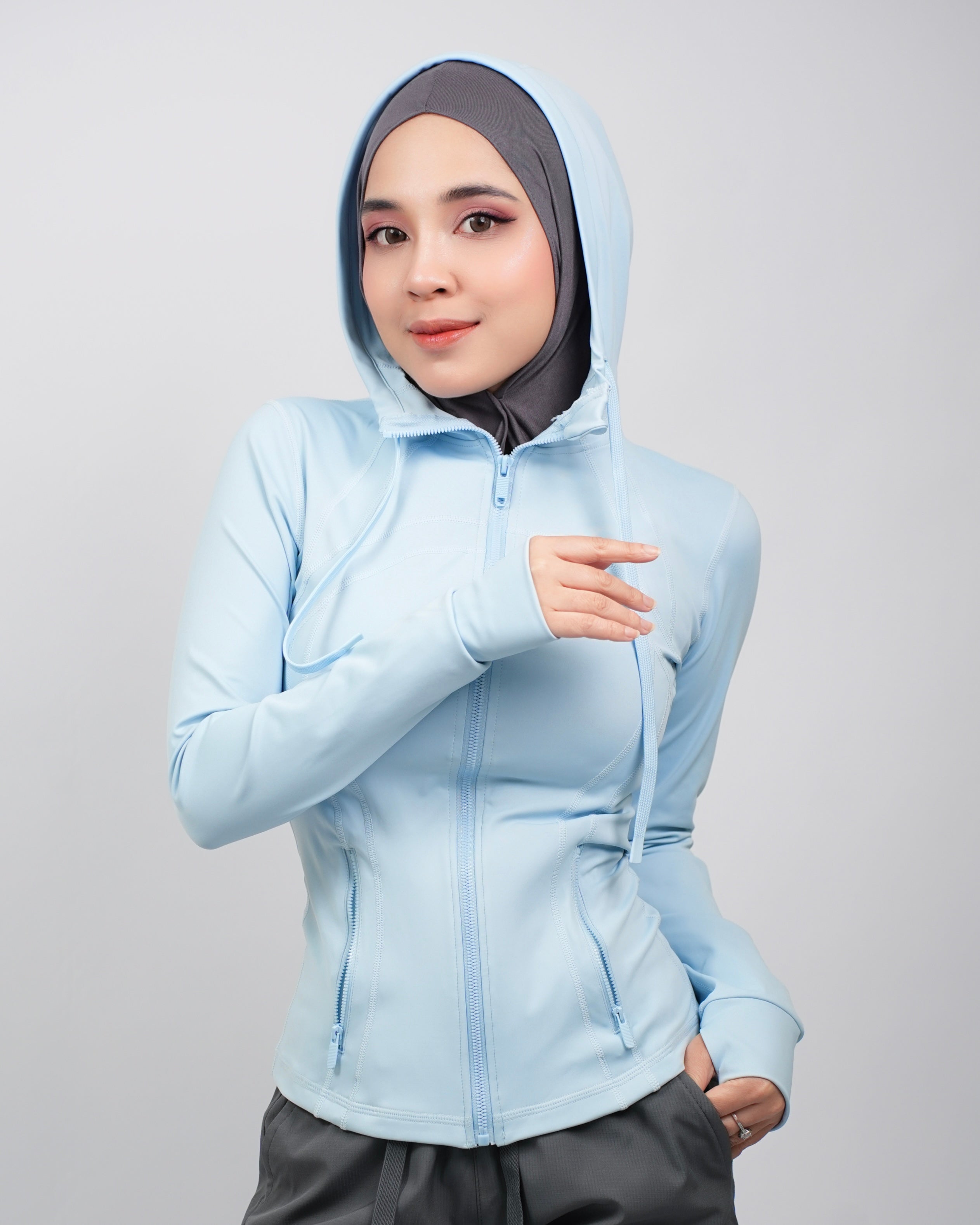 [2-Pcs: Active Starter Set] ÉLAN Sky Sports Jacket + Sports Pants