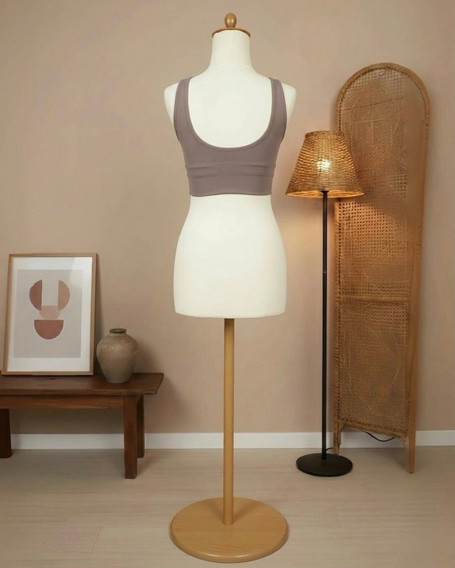 [2-Pcs: Active Starter Set] ÉLAN Sand Sports Bra + Sports Pants