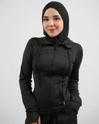 [2-Pcs: Active Starter Set] ÉLAN Midnight Sports Jacket + Sports Pants