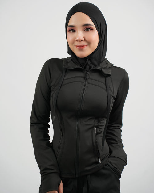 [1-Pc: Essential Activewear Piece] ÉLAN Midnight Sports Jacket