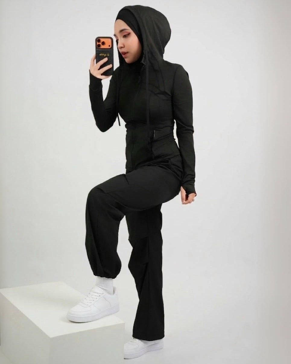 [1-Pc: Essential Activewear Piece] ÉLAN Midnight Sports Pants