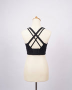 [1-Pc: Essential Activewear Piece] ÉLAN Midnight Sports Bra