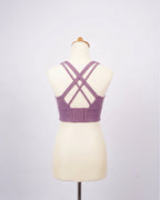 [1-Pc: Essential Activewear Piece] ÉLAN Petal Sports Bra