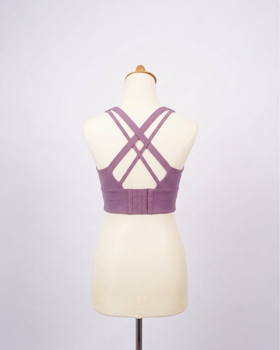 [1-Pc: Essential Activewear Piece] ÉLAN Petal Sports Bra