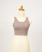 [3-Pcs: Signature 3-in-1 Active Set] ÉLAN Sand Sports Bra + Sports Jacket + Sports Pants
