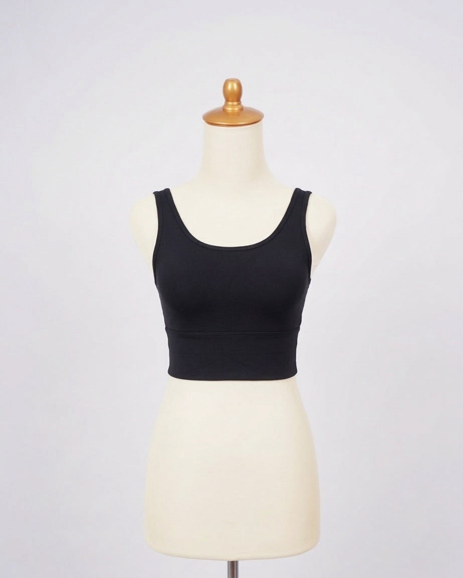 [2-Pcs: Active Starter Set] ÉLAN Midnight Sports Bra + Sports Pants